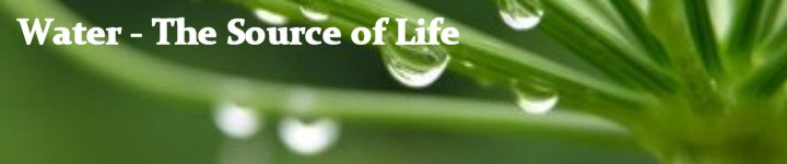 Water Campaign Banner